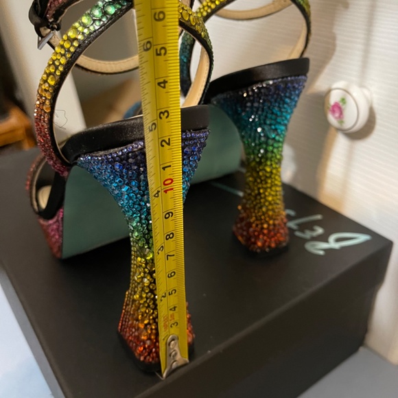 Betsy Johnson colorful heels - Picture 2 of 11